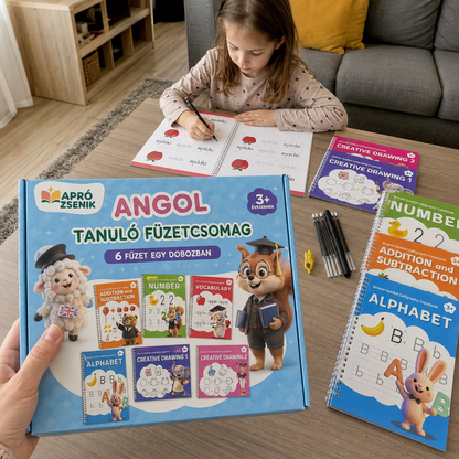 Apró Zsenik - Angol Tanulócsomag Gyerekeknek
