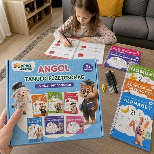 Apró Zsenik - Angol Tanulócsomag Gyerekeknek